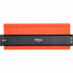 Yato YT-3736, Profile gauge, Noir, 26 cm, Plastique, 44 mm, 1,5 mm