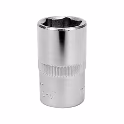 Yato YT-3809, Article unique, Clé à pipe, Acier chromé au vanadium, 3/8", Chrome, 28 mm