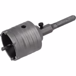 Yato YT-4400, Scie à trous, Mèche de perçage pour maçonnerie, 6,5 cm, Brique, Béton, 5 cm, Tige hexagonale