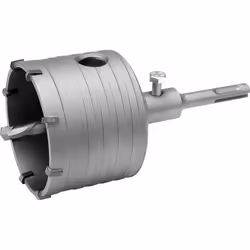 Yato YT-4403, Scie à trous, Mèche de perçage pour maçonnerie, 6,5 cm, Brique, Béton, 5 cm, Rouge