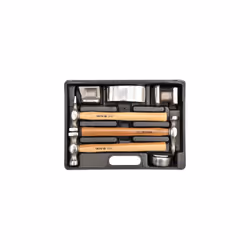 Yato YT-4590, Acier au carbone, Bois, Chrome, Bois, 4,9 kg, 7 pièce(s)
