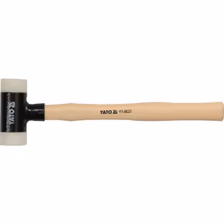 Yato YT-4626, Marteau en plastique, Poliamid, Bois, Noir, 36,5 cm, 540 g