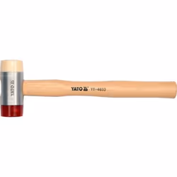 Yato YT-4630, Masse, Nylon, Bois, 250 mm, 150 g, 2,2 cm
