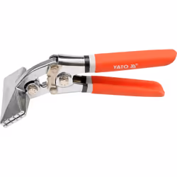Yato YT-5140, Pince pression, 8 cm, 3,5 cm, Acier au carbone, Polyvinyl chloride (PVC), Acier, PVC, Acier, Rouge