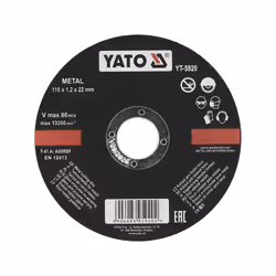 Yato YT-5920, 11,5 cm, 5 pièce(s)