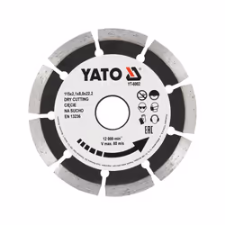 Yato YT-6002, 11,5 cm, Acier, 1 pièce(s)