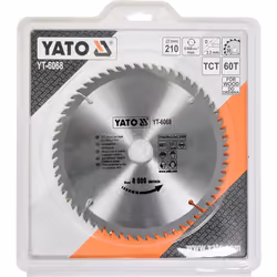 Yato YT-6068 lame de scie circulaire 21 cm 1 pièce(s)