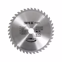 Yato YT-6071, Plastique, Bois, 25 cm, 3 cm, Pointe au carbure de tungstène (TCC), 2,2 mm, 6000 tr/min