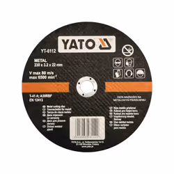 Yato YT-6112, 23 cm, 5 pièce(s)