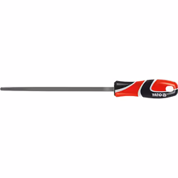 Yato YT-6186, Lime, Lime carrée, Métal, Acier au carbone, Noir, Rouge, Blanc, 200 mm