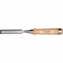 Yato YT-6256, Ciseau d'office, Bord biseauté, Acier, Marron, Bois, 3,5 cm