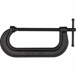 Yato YT-6424, Collier en C, Acier au carbone, Fonte