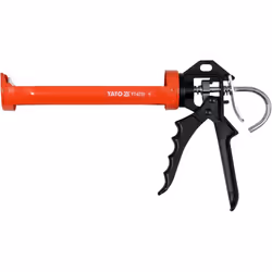 Yato YT-6751, Cartouche de pistolet à calfeutrer, Noir, Orange, Argent, Acier, Aluminium, 300 ml, 1 pièce(s)