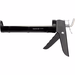 Yato YT-6755, Cartouche de pistolet à calfeutrer, Noir, Acier, Aluminium, 300 ml, 225 mm