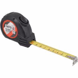Yato YT-7110 mètre à ruban 3 m Acrylonitrile-Butadiène-Styrène (ABS), Caoutchouc Noir