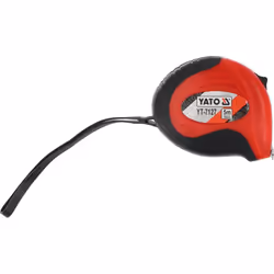Yato YT-7127 mètre à ruban 5 m Acrylonitrile-Butadiène-Styrène (ABS), Caoutchouc Noir, Rouge