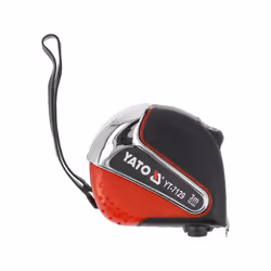 Yato YT-7129 mètre à ruban 3 m Acrylonitrile-Butadiène-Styrène (ABS), Caoutchouc Noir, Rouge, Acier inoxydable