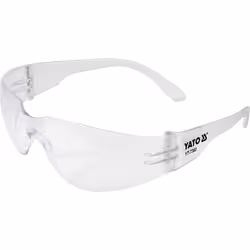 Yato YT-7360, Lunettes de sécurité, Travail d'assemblage, Travail de meulage, unisexe, Transparent, Transparent, Polycarbonat ...