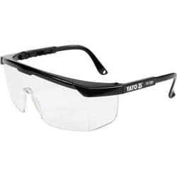 Yato YT-7361 lunette de sécurité Lunettes de sécurité Nylon Noir, Transparent