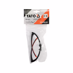Yato YT-7371 Lunettes de sécurité Nylon Noir