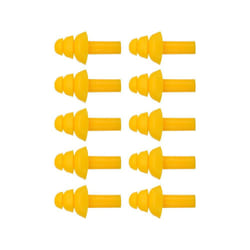 Yato YT-7455 bouchon d'oreille anti-bruit Bouchons d'oreilles jetables Jaune 5 pièce(s)