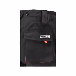 Yato YT-8026 vêtement de travail Pantalons M Noir, Rouge - Vue supplémentaire 8