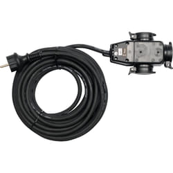 Yato YT-8116 multiprise 10 m 3 sortie(s) CA Intérieur & extérieur Noir