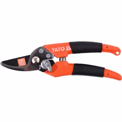Yato YT-8805, Contournement, PVC, Noir, Orange, Acier au carbone, Noir/Acier inoxydable, 180 mm