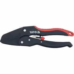 Yato YT-8807, Contournement, PVC, Noir, Rouge, Acier au carbone, Noir, 200 mm