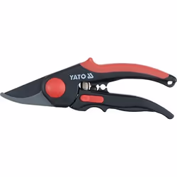 Yato YT-8809, Lames verticales, Poignée courte, Noir, Rouge, 210 mm