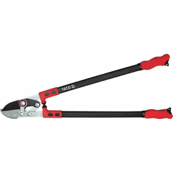 Yato YT-8836, Enclume, Acier, Caoutchouc thermoplastique (TPR), Noir, Rouge, Acier au carbone, Noir/Acier inoxydable, 770 mm