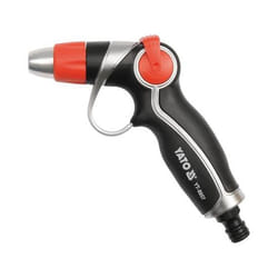 Yato YT-8957 pistolet eau / buses Pistolet d'arrosage de jardin ABS, Aluminium Noir, Orange, Argent