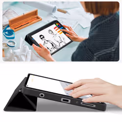 Tech-Protect 5906302334902 étui pour tablette 22,1 cm (8.7") Folio porte carte Noir - Vue supplémentaire 3