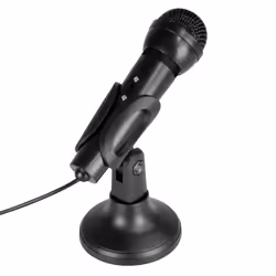 Media-Tech MT393 microphone Noir Microphone pour entretien
