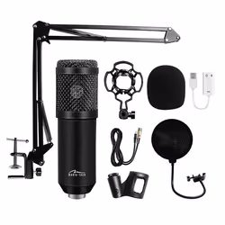 Microphone à condensateur Media-Tech support réglable accessoires MT397K