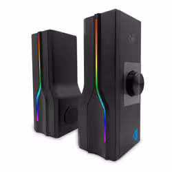Media-Tech MT3175, 2-voies, 2.0 canaux, Avec fil &sans fil, 8 W, 180 - 20000 Hz, Noir