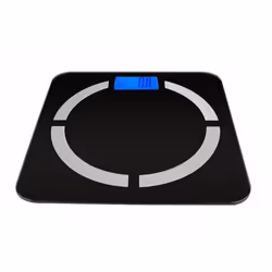 Media-Tech SMARTBMI SCALE BT MT5513 Carré Noir, Acier inoxydable Pèse-personne électronique