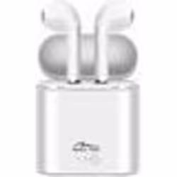 Écouteurs sans fil - Media-Tech - TWS - Bluetooth 4.2 - Microphone intégré - Powerbank blanc