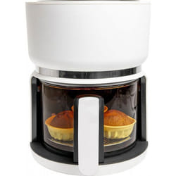 Friteuse Electrique - 4Swiss - ABB-G24 Pure Glass - 12 modes de cuisson - 3 Litres - 1200 W