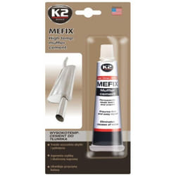 K2 - Mefix Cement de échappement, haute température, réparation, mastic, de système d'échappement, réparation, ciment, 140 g.
