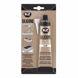 Transparent de silicone haute température de 85 g Tube est hochtemperaturbeständig jusqu'à de 51 °C à + 204 °C.