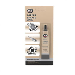K2 - smar miedziowy, przeciw zapiekaniu się gwintów. copper grease 20g