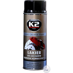 Lakier brake caliper spray - czarny 400ml - K2