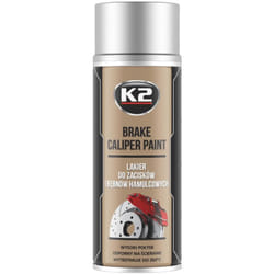 Lakier brake caliper spray- srebrny 400ml - K2