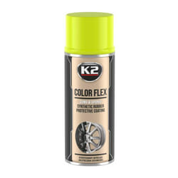 K2 - syntetyczna powłoka gumowa w sprayu. colour flex guma w sprayu - żółty 400ml