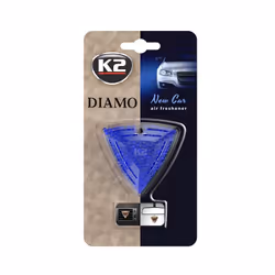 K2 Diamo New car, Assainisseur à cliper, Support, Aération, Bleu, Polymère, 1 pièce(s)