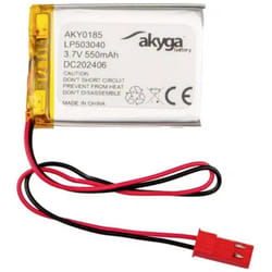 Akyga - LP503040 Pack de piles rechargeables x batterie spéciale LiPo 3.7 v 550 mAh