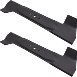 46,5CM Jeu de lames pour tracteur de pelouse MTD 12/36, B12, B120, B125, B128 742-04107A