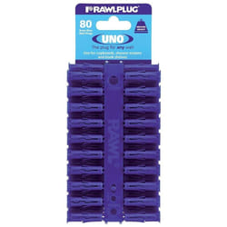 Rawlplug - Chevilles universelles polypropylène Uno en grappe ø 8, grappe de 80 chevilles - rawl