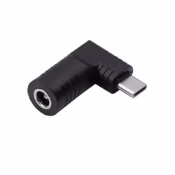 Akyga AK-ND-D06 changeur de genre de câble USB type C 5.5 x 2.5 mm Noir - Vue supplémentaire 3